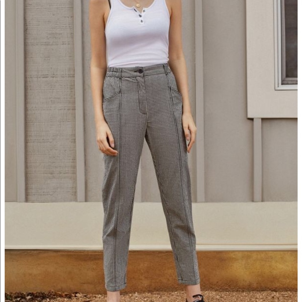 Barely worn urban outfitters gingham pants